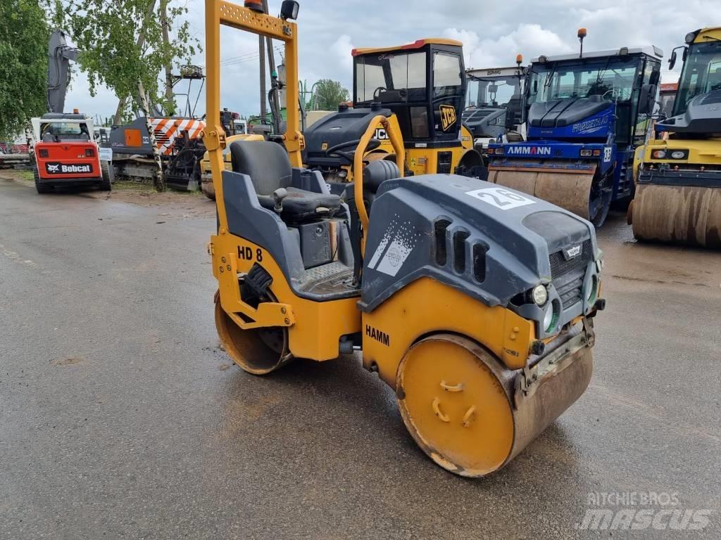 Hamm HD8 CW Катки тротуарные
