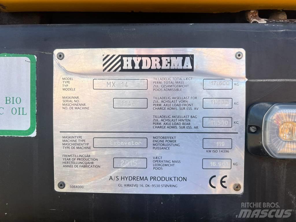 Hydrema MX14 Колёсные экскаваторы