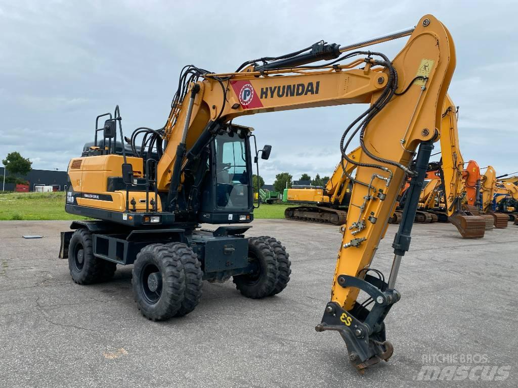 Hyundai HW140 Колёсные экскаваторы