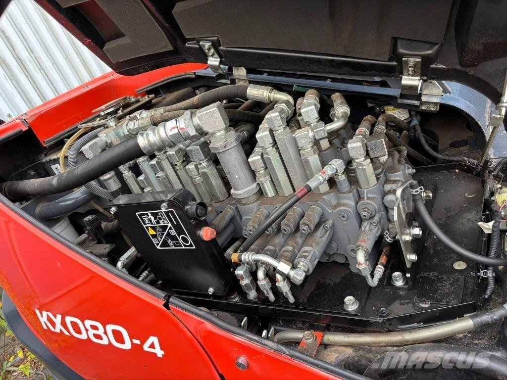 Kubota KX 080-4 Малые экскаваторы 7т-12т