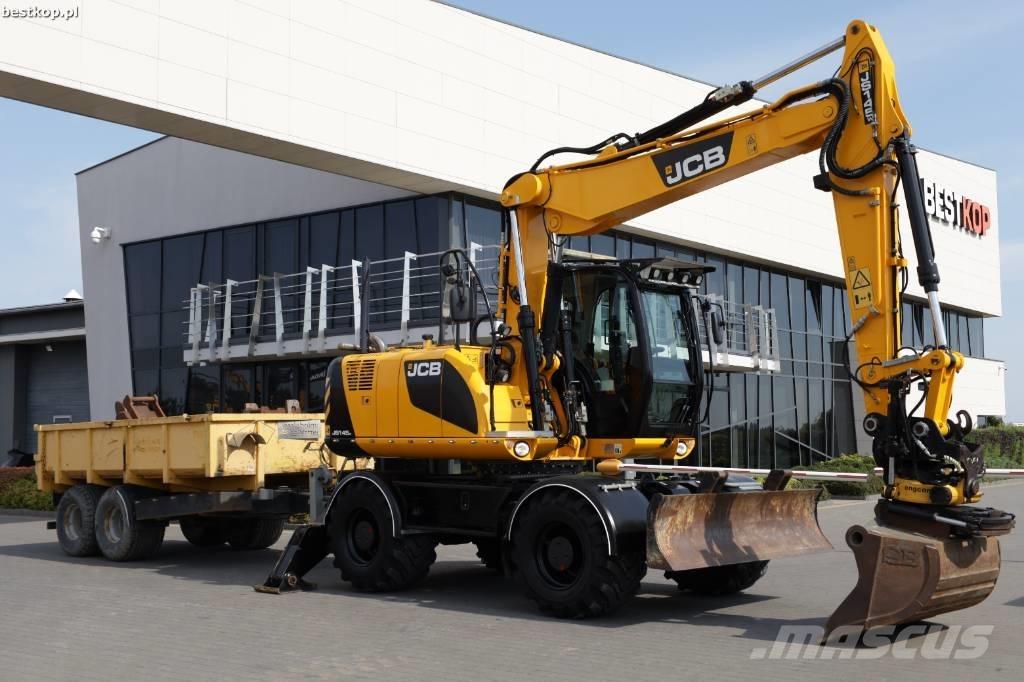 JCB JS 145 W Колёсные экскаваторы