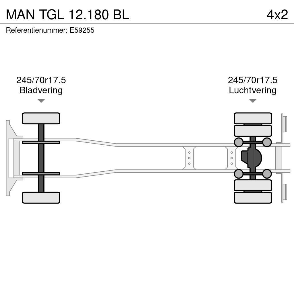 MAN TGL 12.180 BL Грузовики-Фургоны