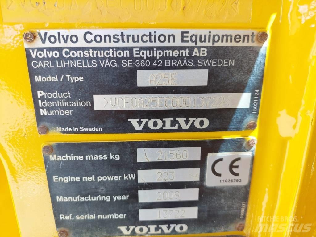 Volvo A 25 E Шарнирно-сочленённые самосвалы