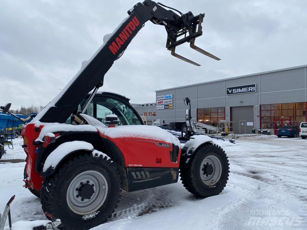 Manitou mt 733-105 Телескопические погрузчики