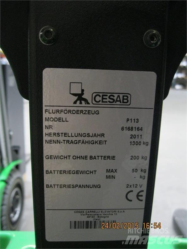 Cesab P213 1,3 to Ручные электрические тележки