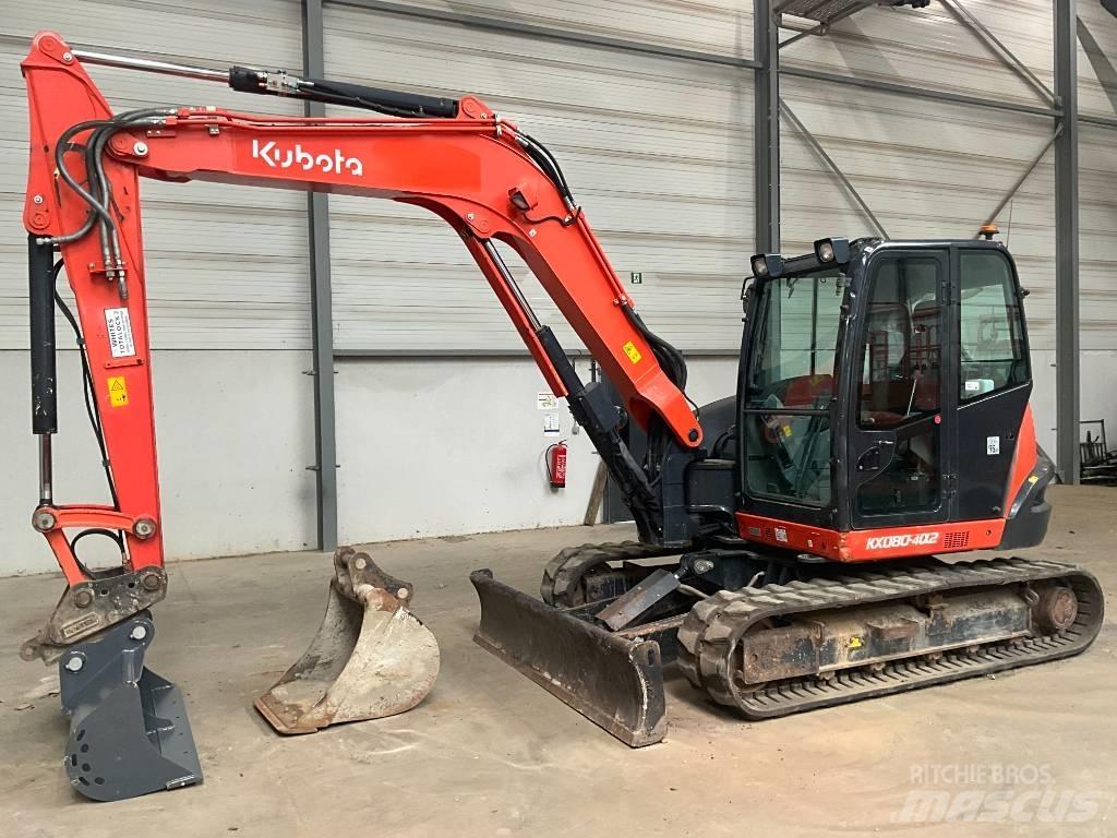 Kubota KX 080-4 A 2 Малые экскаваторы 7т-12т