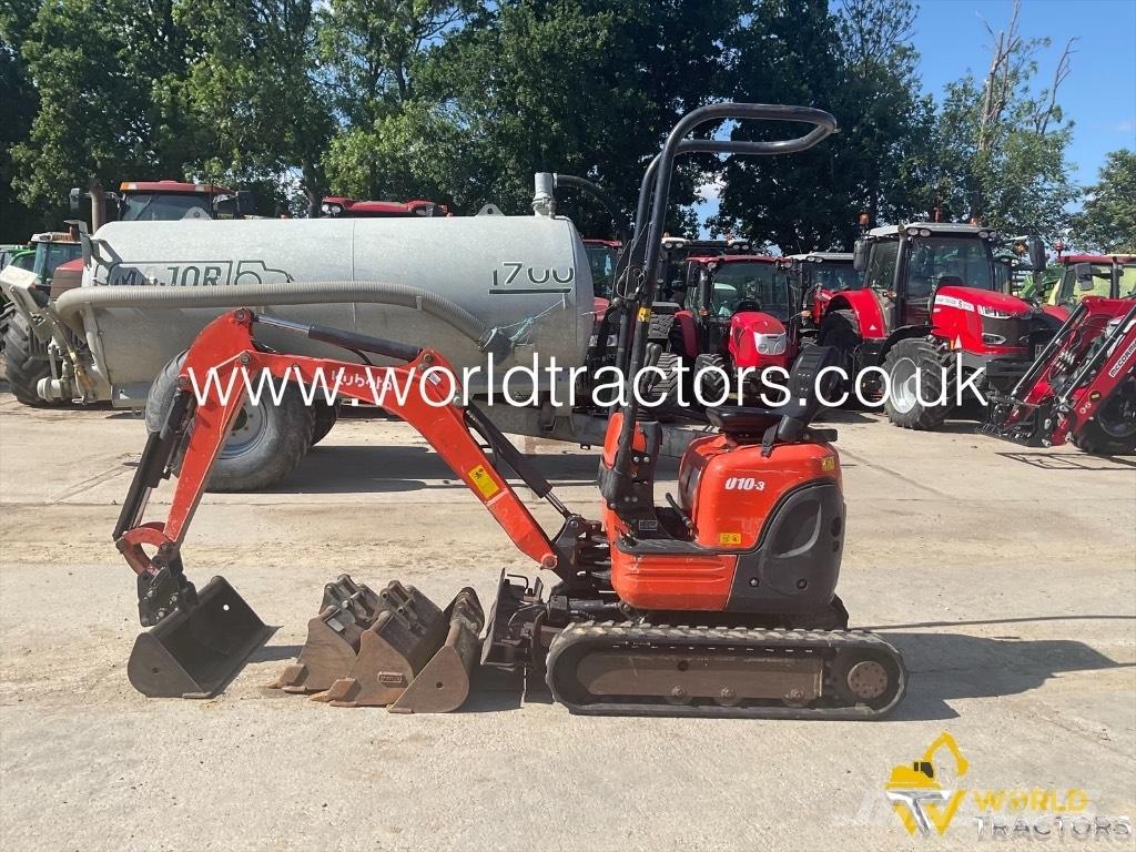 Kubota U 10-3 Мини-экскаваторы
