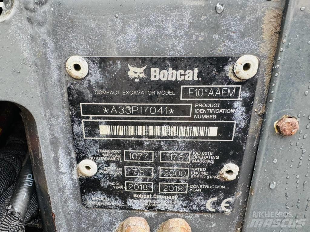 Bobcat E 10 Мини-экскаваторы