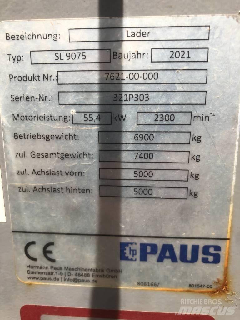 Paus SL 9075 Фронтальные погрузчики