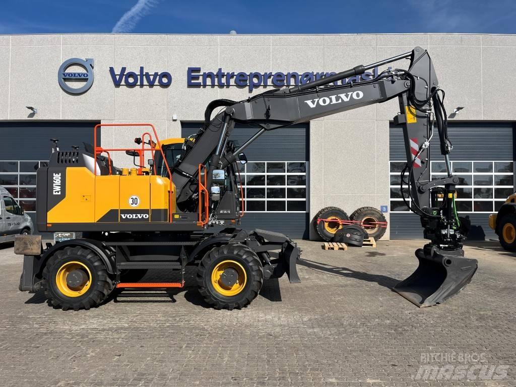 Volvo EW160E Колёсные экскаваторы