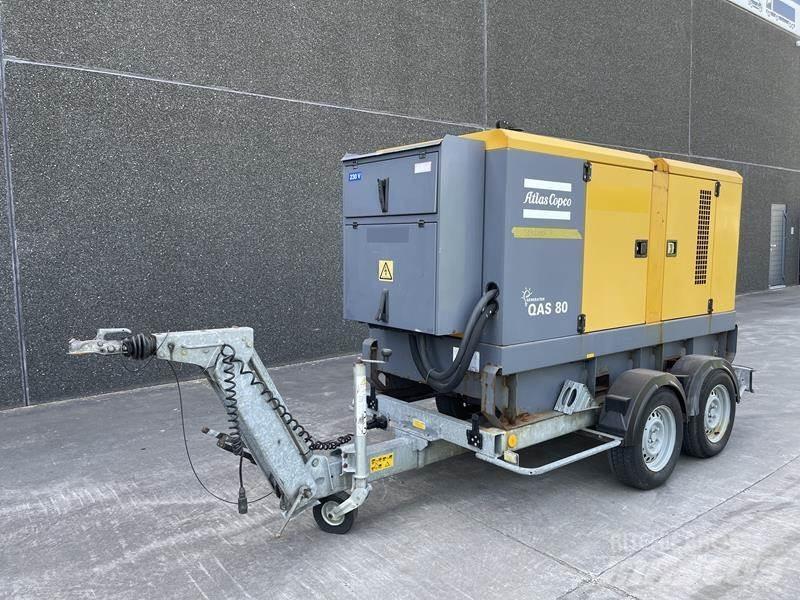 Atlas Copco QAS 80 Дизельные генераторы