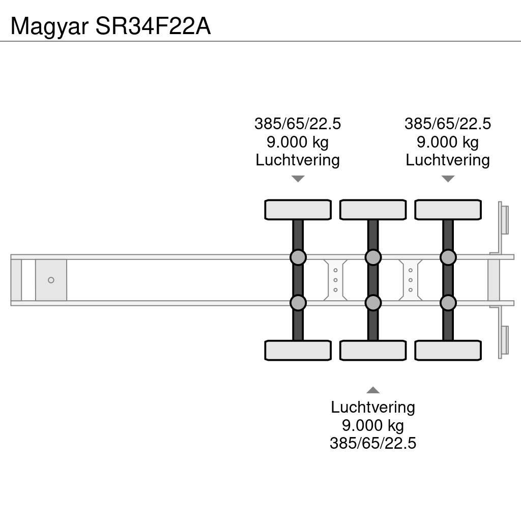 Magyar SR34F22A Полуприцепы-Цистерны