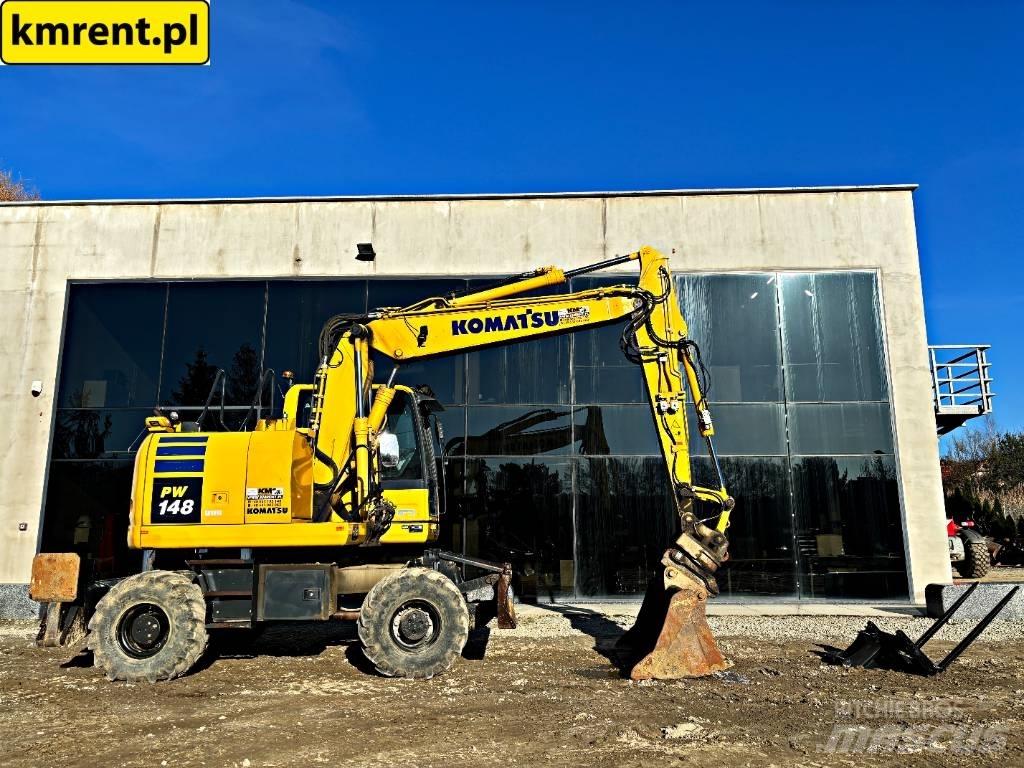 Komatsu PW 148-10 Колёсные экскаваторы