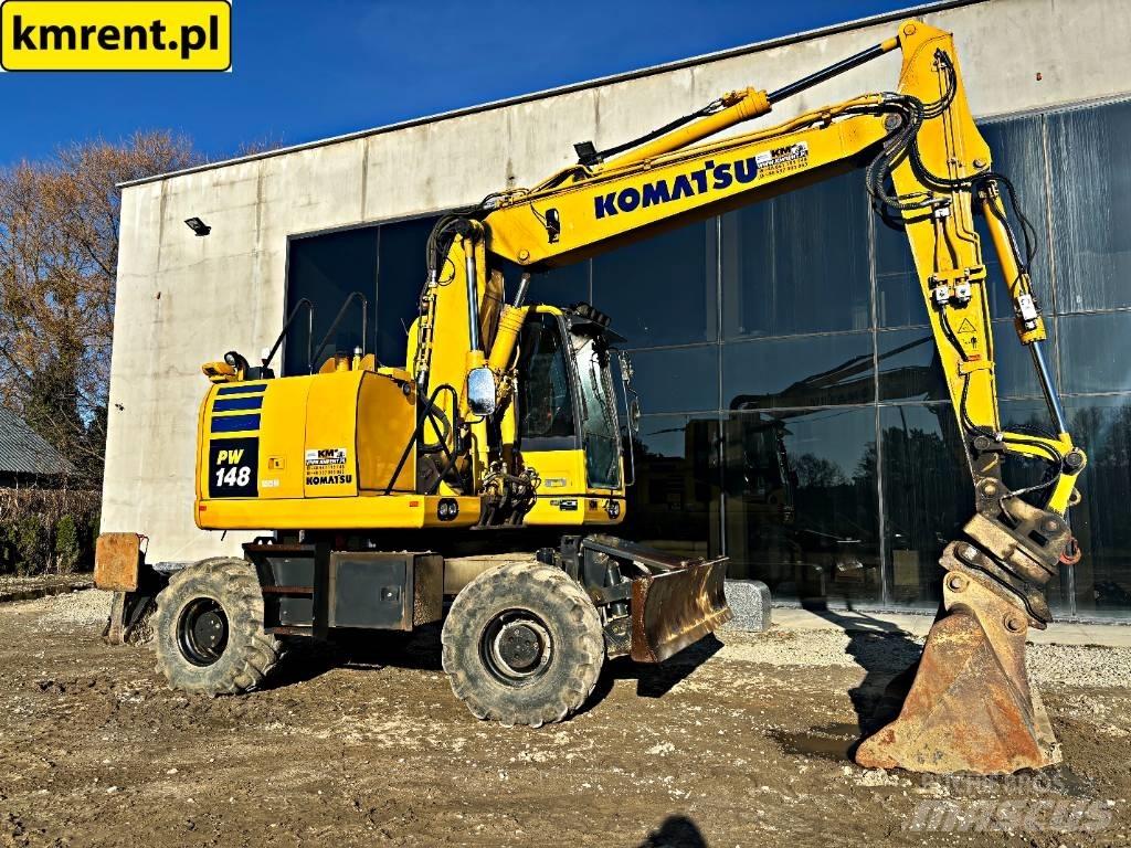 Komatsu PW 148-10 Колёсные экскаваторы