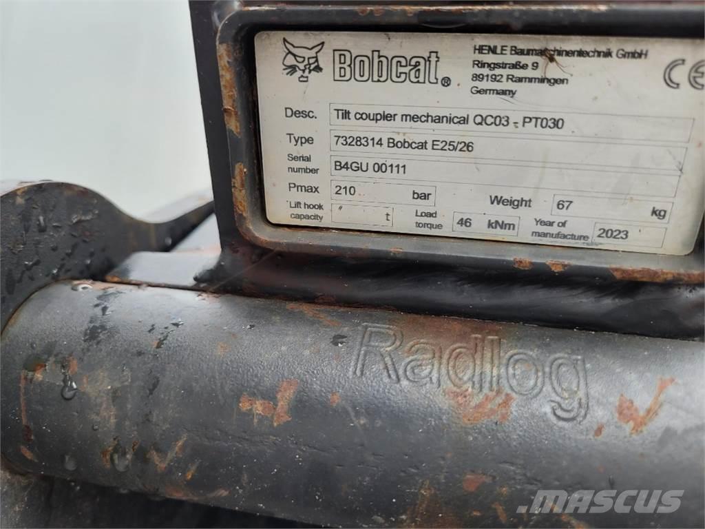 Bobcat E27 Мини-экскаваторы