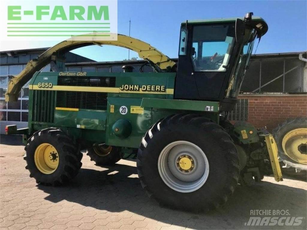John Deere 6650 Самоходные кормоуборочные комбайны