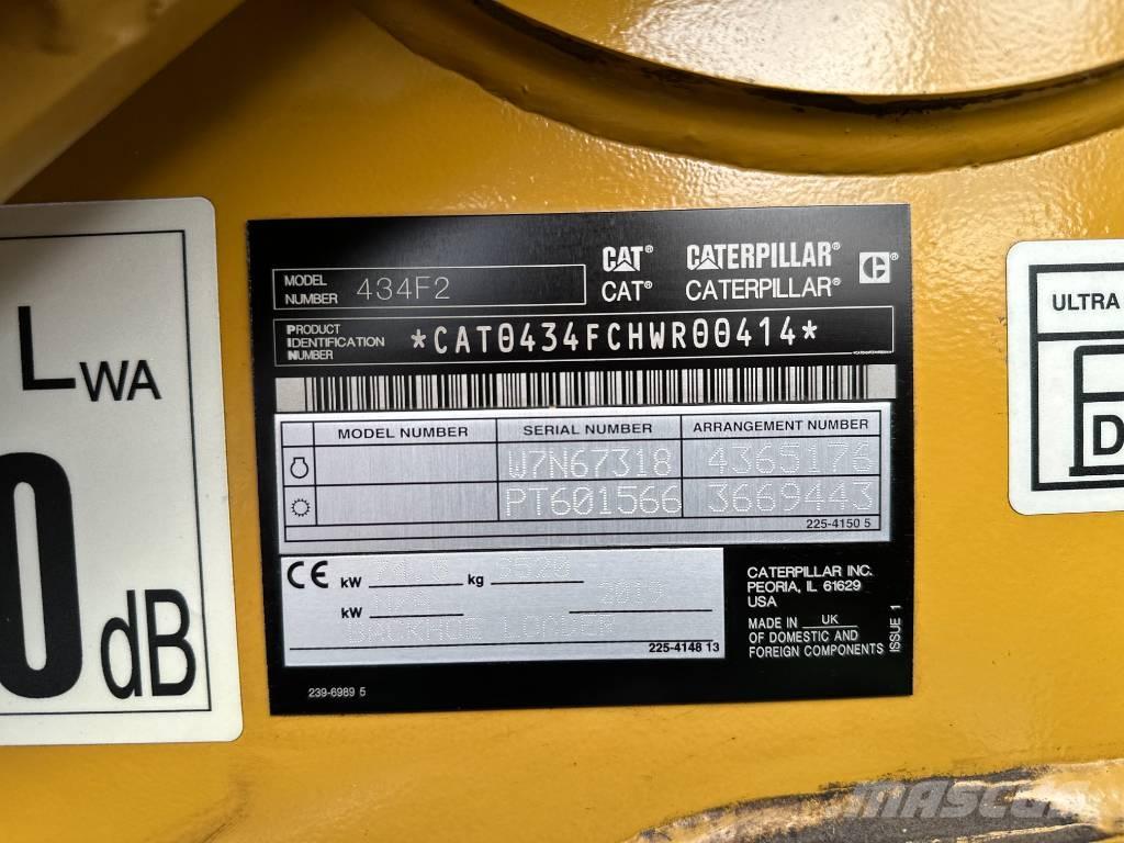 CAT 434 F Экскаваторы-погрузчики