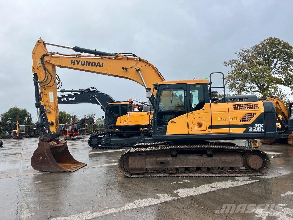 Hyundai HX220L Гусеничные экскаваторы