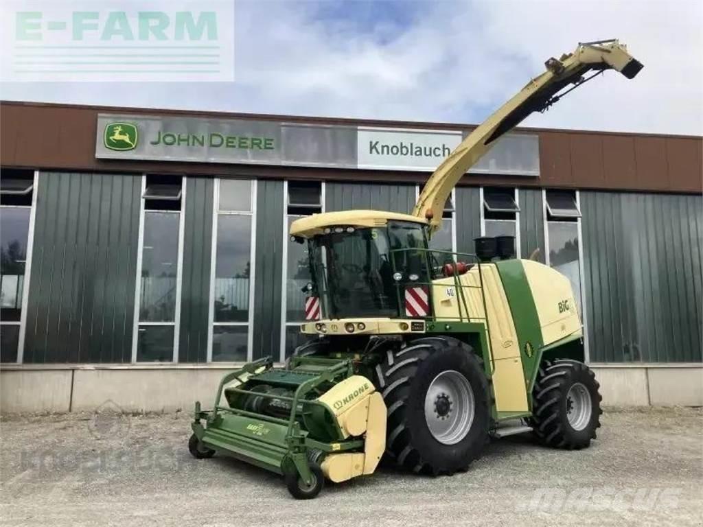 Krone big x 1100 Самоходные кормоуборочные комбайны