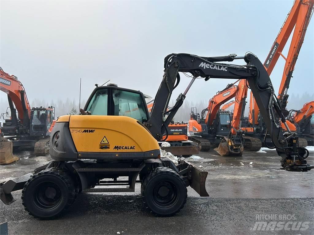 Mecalac 714MW Колёсные экскаваторы