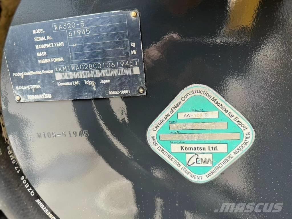 Komatsu WA 320-5 Фронтальные погрузчики