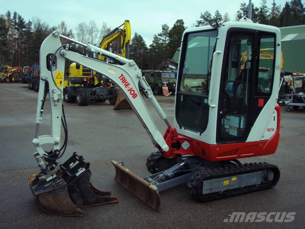 Takeuchi TB 216 Мини-экскаваторы