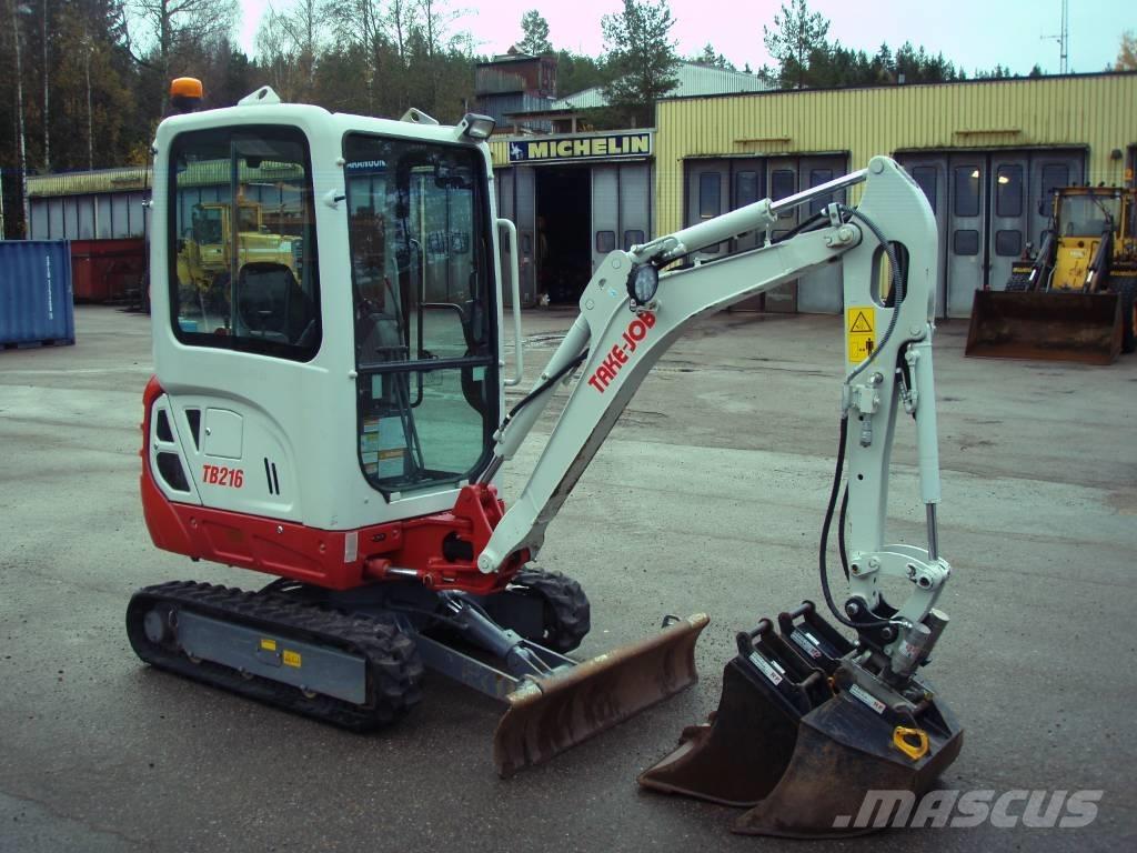 Takeuchi TB 216 Мини-экскаваторы
