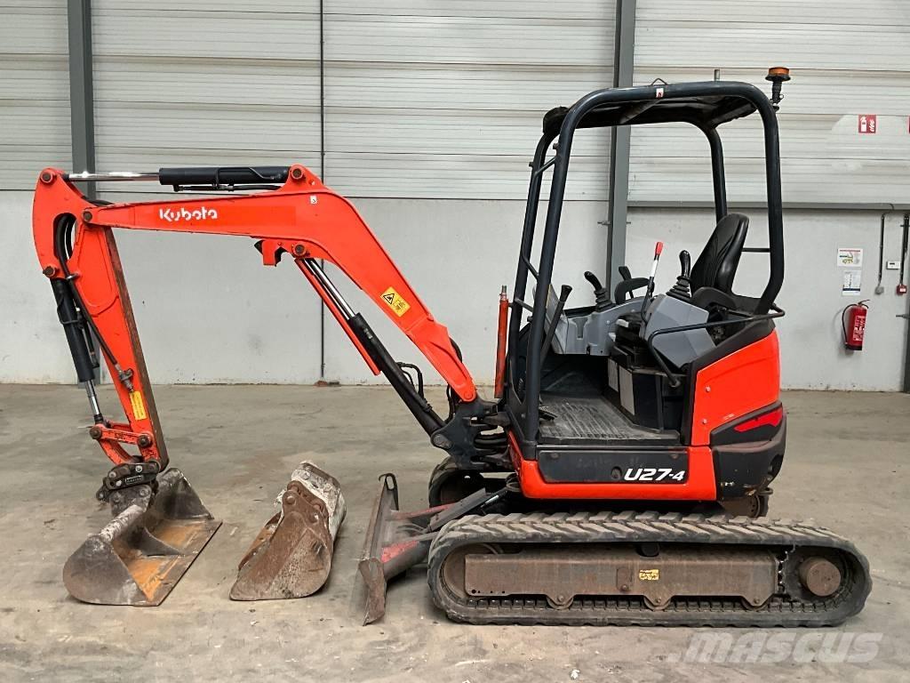 Kubota U 27-4 Мини-экскаваторы