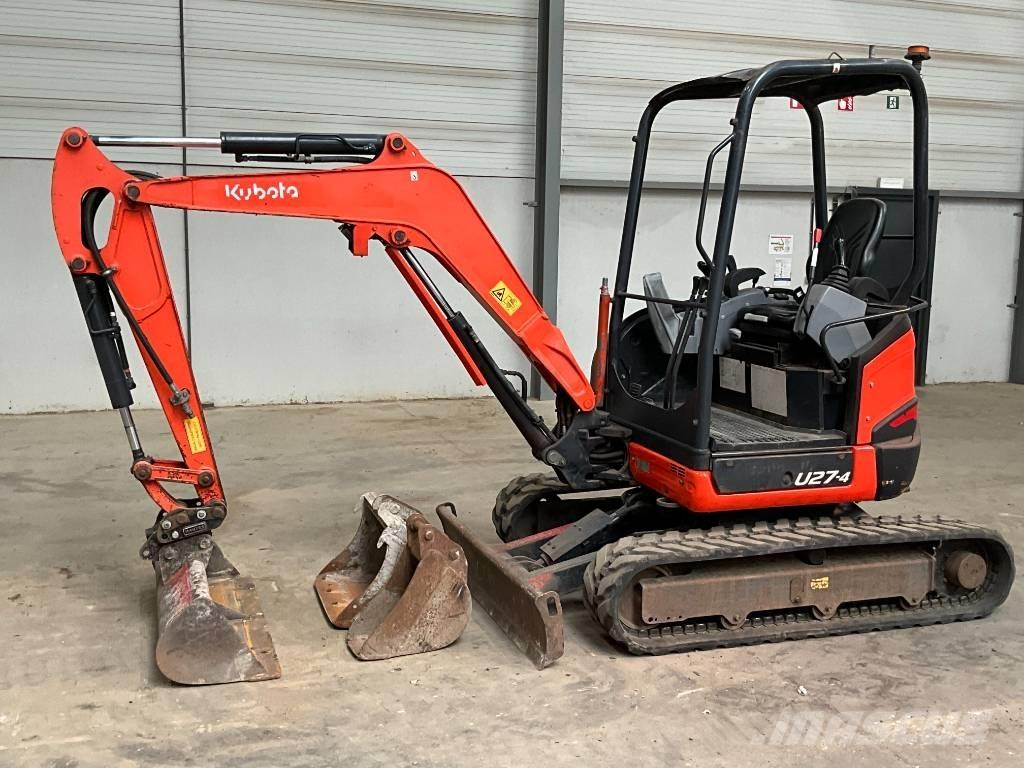 Kubota U 27-4 Мини-экскаваторы