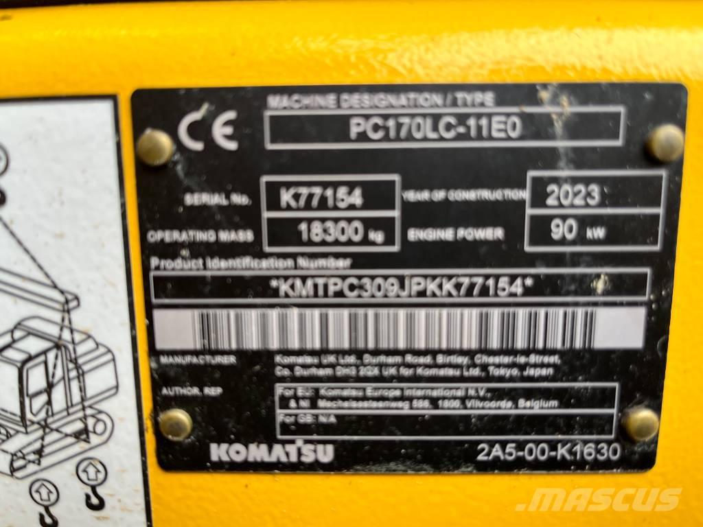 Komatsu PC 170 LC-11 Гусеничные экскаваторы