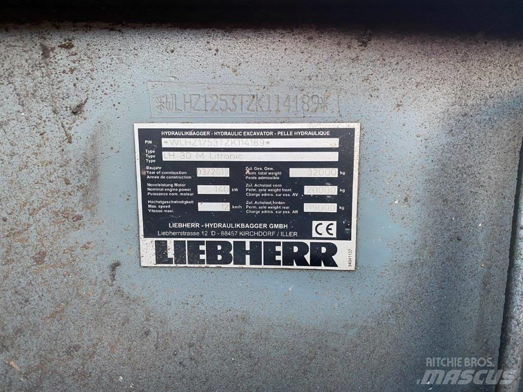 Liebherr LH 30 M Перегружатели металлолома/промышленные погрузчики