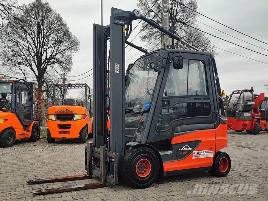 Linde E25-01 Электропогрузчики