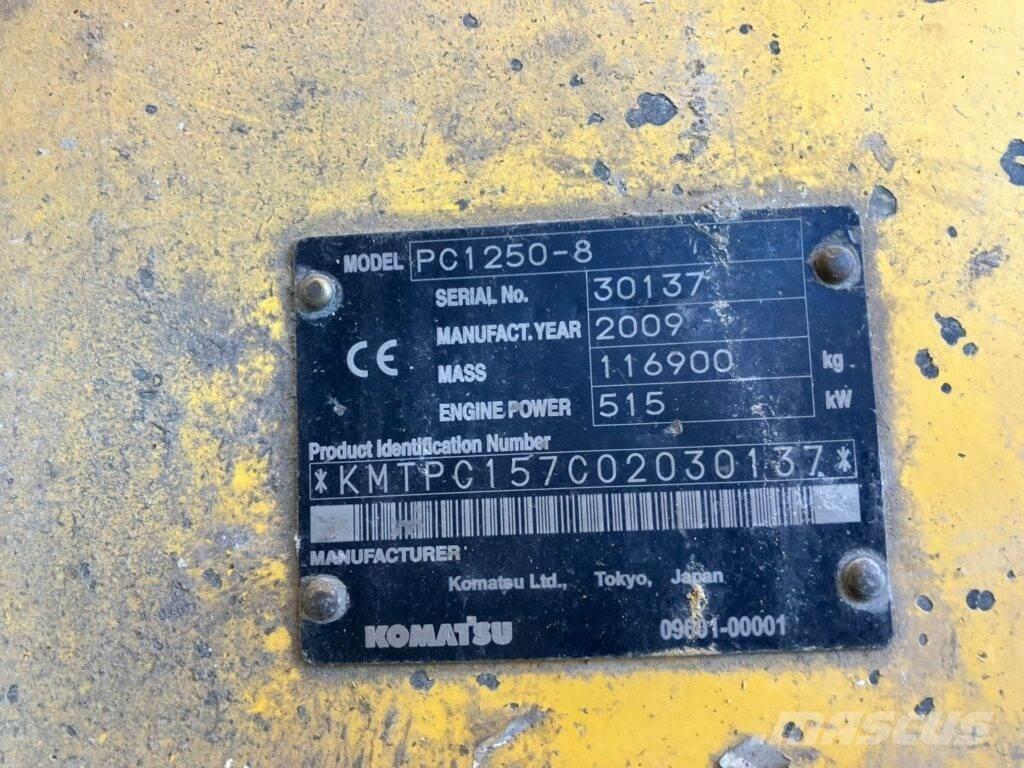Komatsu PC1250-8 Гусеничные экскаваторы