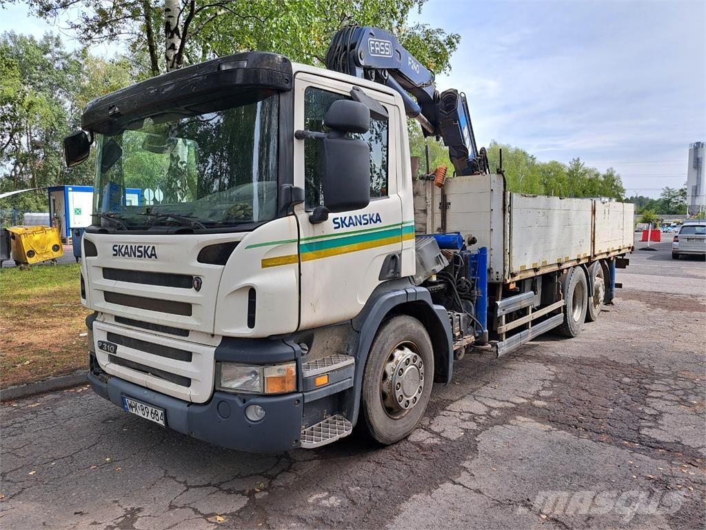 Scania P310 + HR Грузовики-платформы/боковая разгрузка