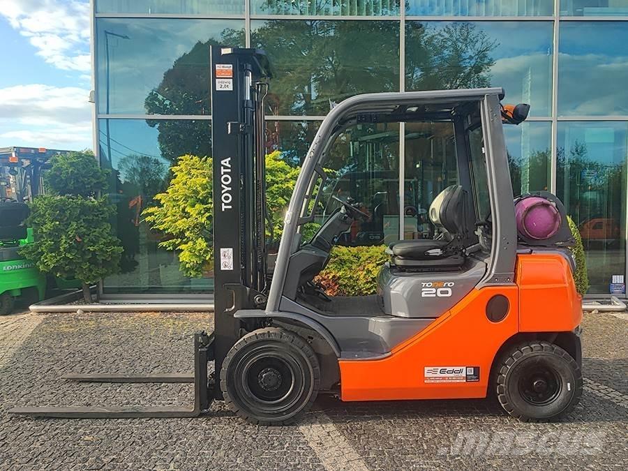 Toyota 02-8FGF20 Газовые погрузчики