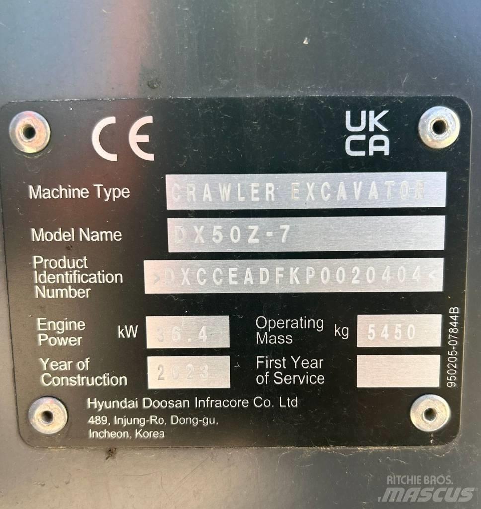 Doosan DX 50 Z-7 Складская техника - Другие