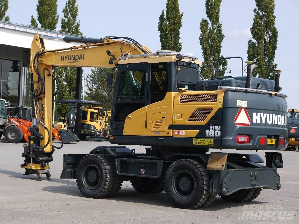 Hyundai HW 180 Колёсные экскаваторы
