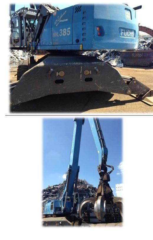 Fuchs MHL 385 Перегружатели металлолома/промышленные погрузчики