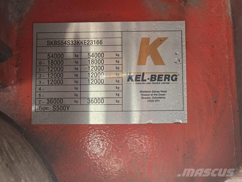 Kel-Berg 3 AS Полуприцепы-платформы/боковая разгрузка