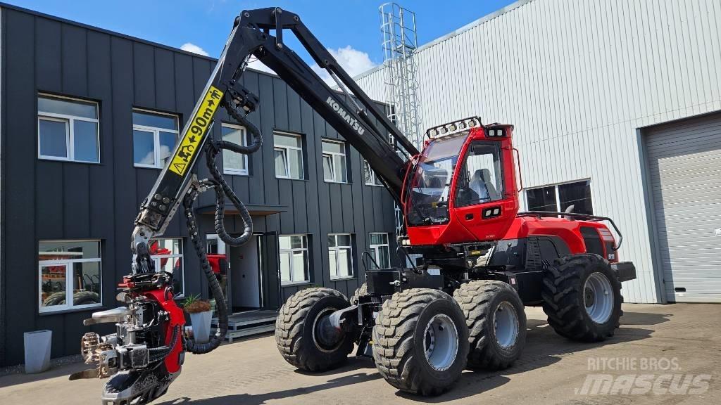 Komatsu 911 Харвестеры