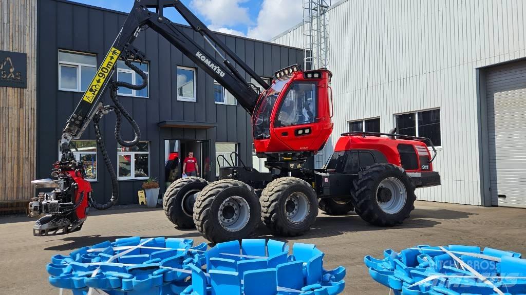 Komatsu 911 Харвестеры