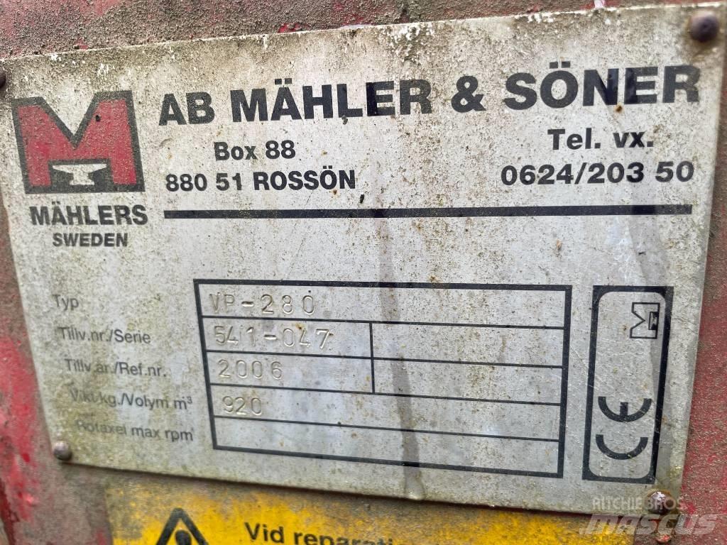 Mählers VP-280 Снегоуборочные машины