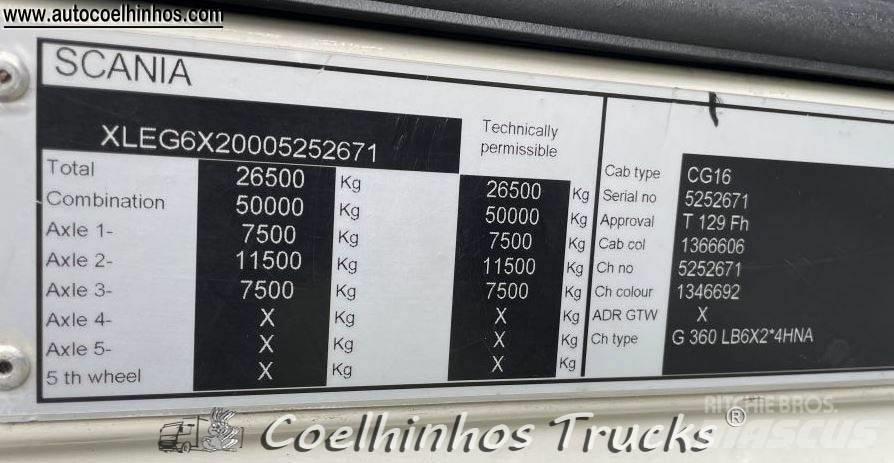 Scania G 360 Шасси с кабиной
