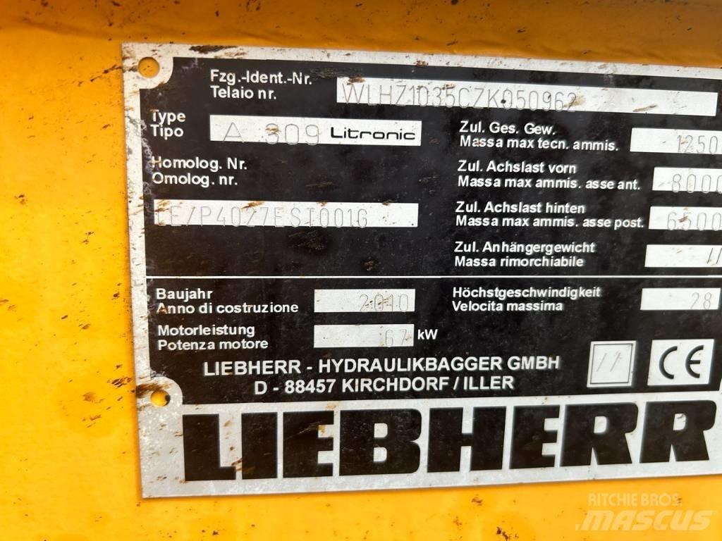 Liebherr A 309 Колёсные экскаваторы