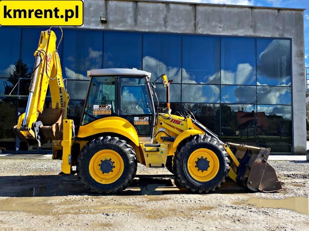 New Holland B 115 Экскаваторы-погрузчики