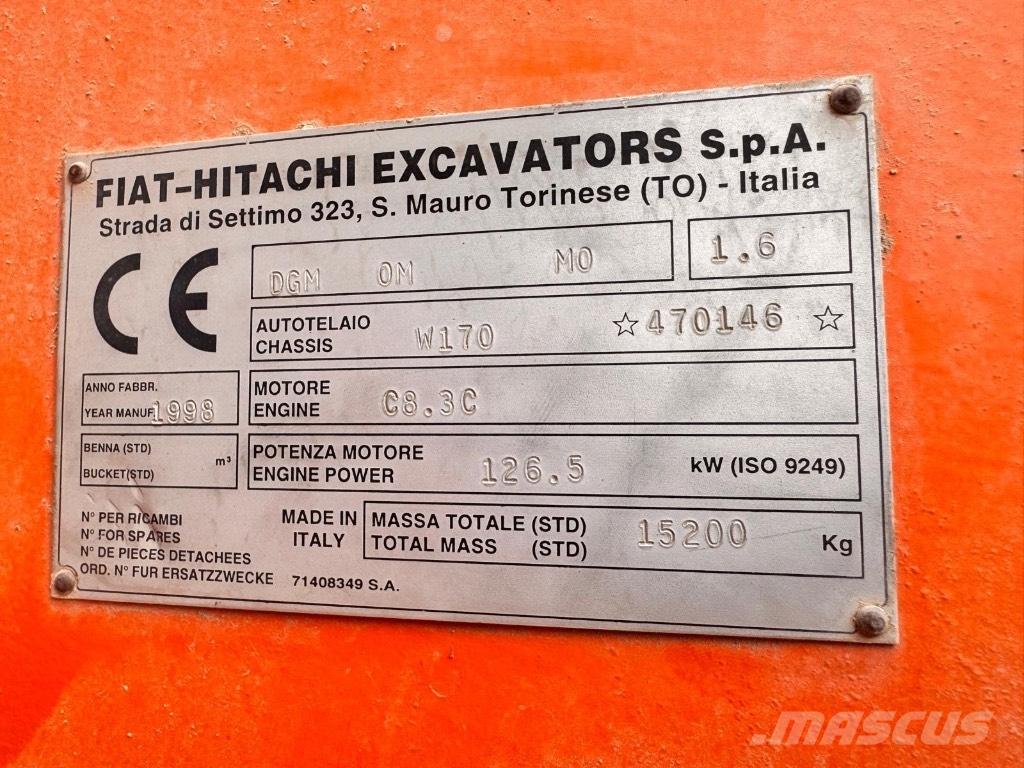 Hitachi W 170 Фронтальные погрузчики