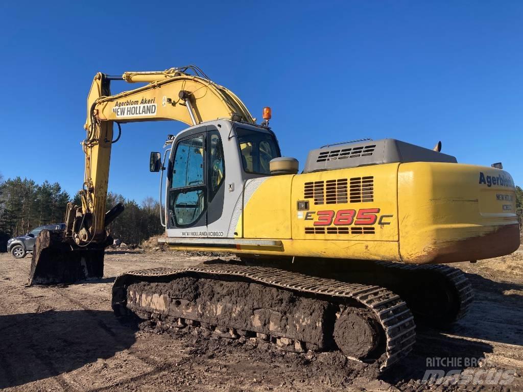 New Holland E 385 Гусеничные экскаваторы