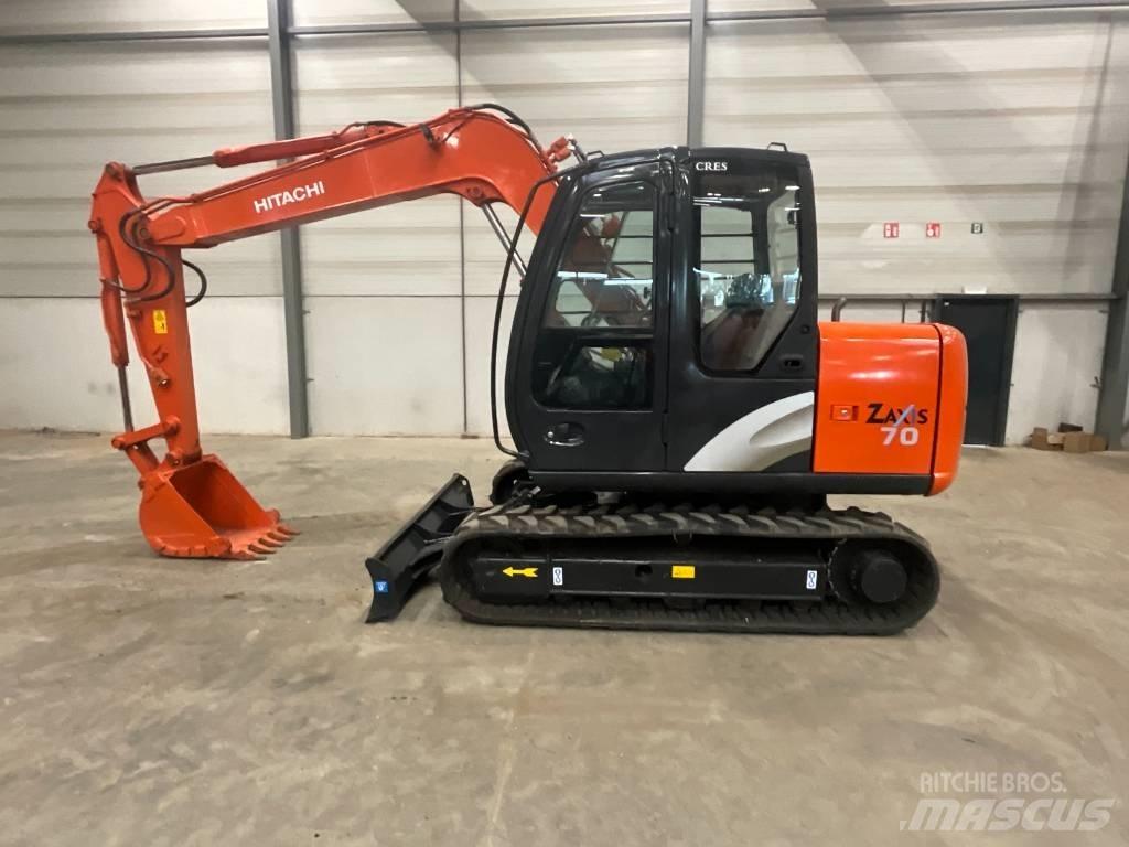 Hitachi ZX 70 Малые экскаваторы 7т-12т