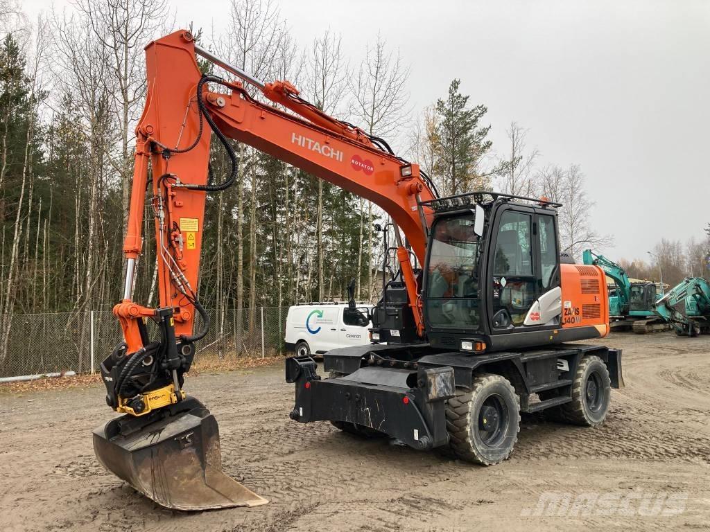 Hitachi ZX 140 W-5B Колёсные экскаваторы