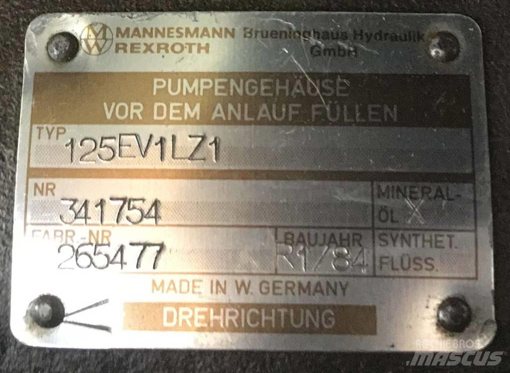 Rexroth 12EV1LZ1 Гидравлическая система